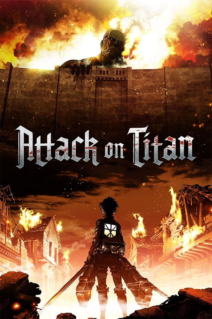 Poster for Attack on Titan anime