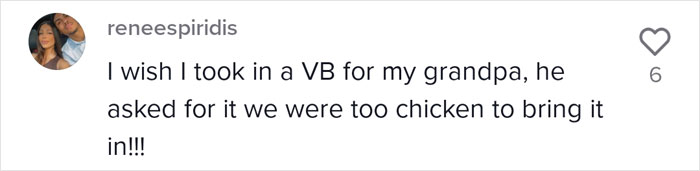 Daughter Sneaks A Rum And Cola Into A Hospital Room For Her Father's Final Drink Daughter Sneaks A Rum And Cola Into A Hospital Room For Her Father's Final Drink