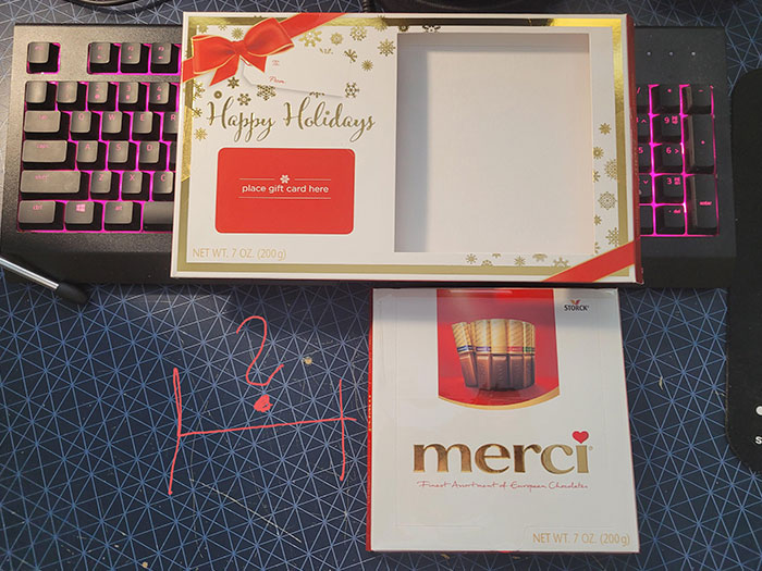 The Chocolate Box Is Made Deceivingly Large By The Outer Box. Nasty Trick, Merci
