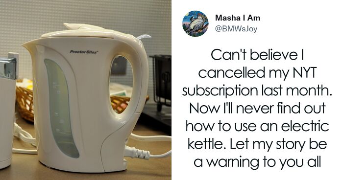 Folks Online Roast ‘The New York Times’ For An Article Introducing Electric Kettles Like They’re Some Revolutionary New Product