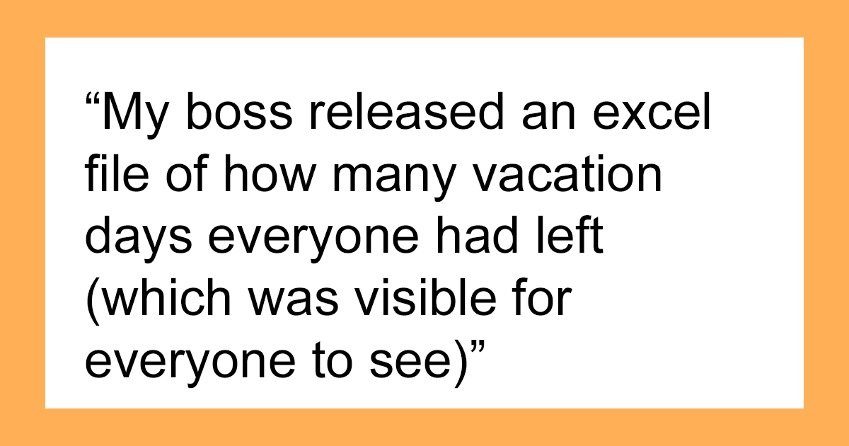 Worker Refuses To Donate Vacation Days To A Colleague With A Sick Daughter, Gets Hate From Entire Office, Wonders If He’s A Jerk