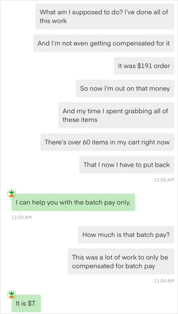 Woman Is Livid After Her 125-Item Instacart Order Is Canceled In The Middle Of Shopping, Takes It To TikTok And Goes Viral With Nearly 360K Views Woman Is Livid After Her 125-Item Instacart Order Is Canceled In The Middle Of Shopping, Takes It To TikTok And Goes Viral With Nearly 360K Views