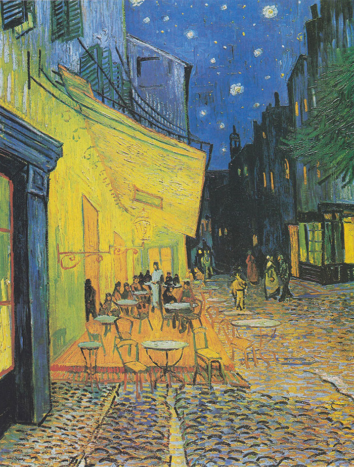 Cafe Terrace At Night by Vincent van Gogh