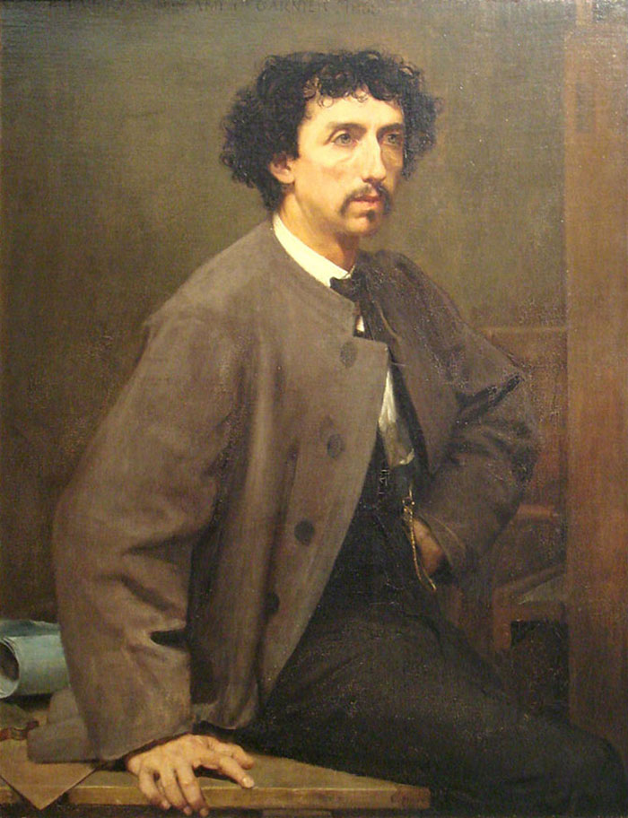 Charles Garnier by Paul-Jacques-Aimé Baudry