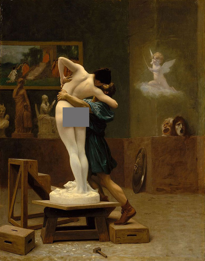 Pygmalion And Galatea by Jean-Léon Gérôme