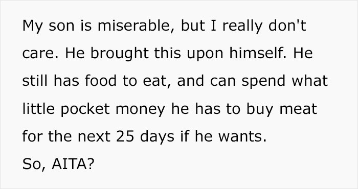 “I Really Don’t Care”: Dad Is Praised For Punishing Bully Son With Vegan Meals “I Really Don’t Care”: Dad Is Praised For Punishing Bully Son With Vegan Meals
