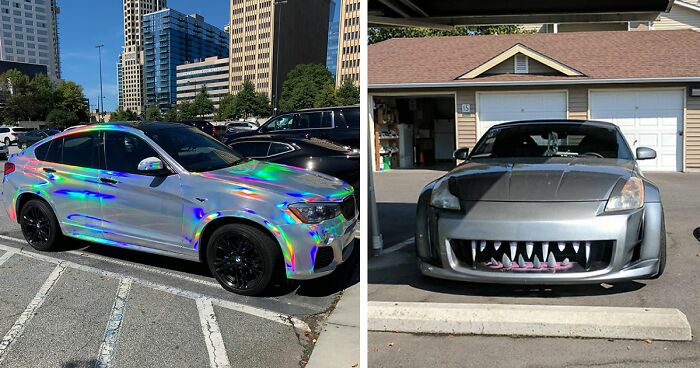 50 Of The Funniest Cars That People Have Stumbled Upon In The Streets And Just Had To Take Pics Of