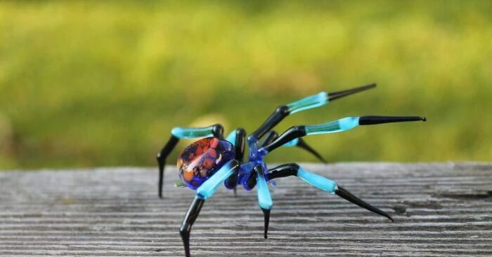 I Am A Ukrainian Artist, Who Can Make Glass Spiders Of Any Kind, Even Those That Exist Only In The Movies