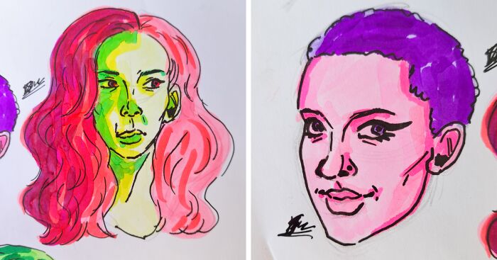 My Series Of Colorful Portraits (10 Pics)