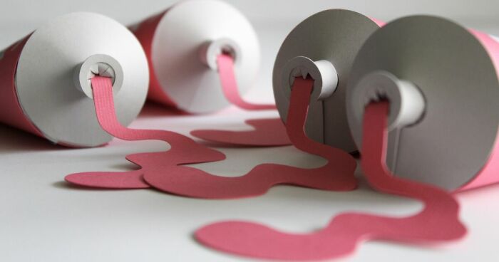 Dripping Creativity: I Replicated Paint With Paper (7 Pics)