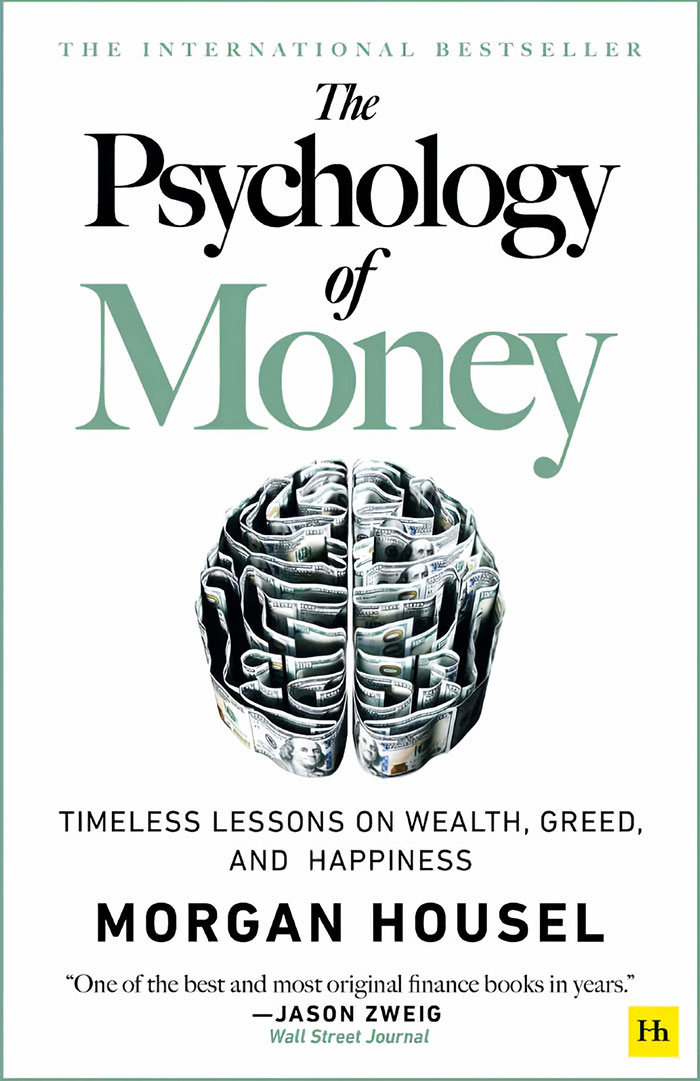 Book cover of The Psychology of Money by Morgan Housel