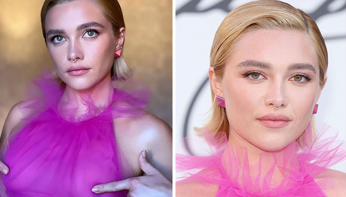 Folks Online Criticize Florence Pugh’s Body After She Wore A Revealing Gown, She Claps Back At All The Haters