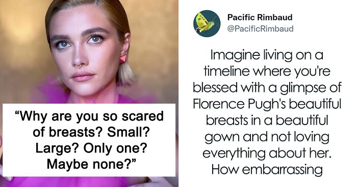 Folks Online Criticize Florence Pugh’s Body After She Wore A Revealing Gown, She Claps Back At All The Haters