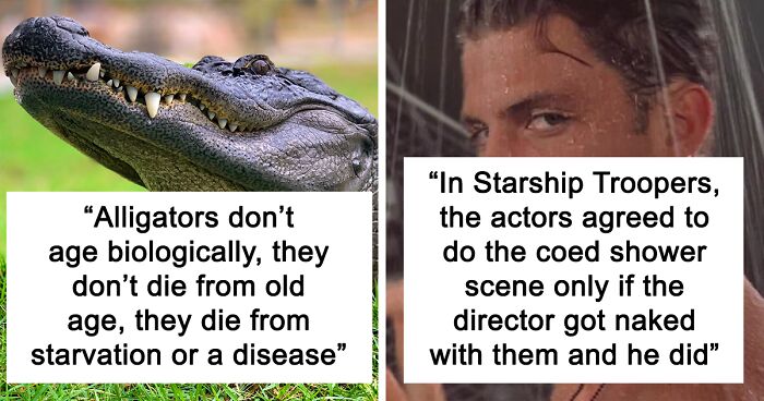 50 “Fun Facts That Nobody Asked For”