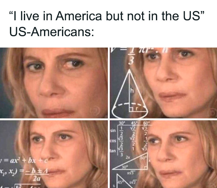 The Us Is America, Right?