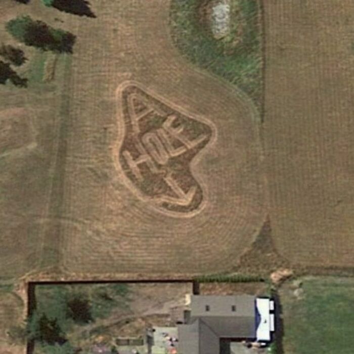 Aerial Photo Reveals Ancient Message