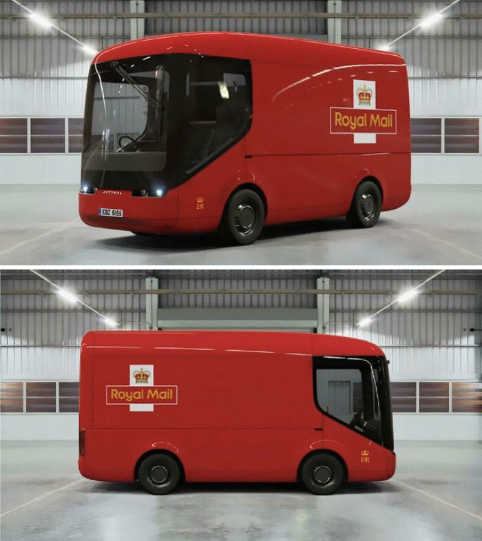 El Royal Mail está probando la furgoneta eléctrica más bonita del mundo