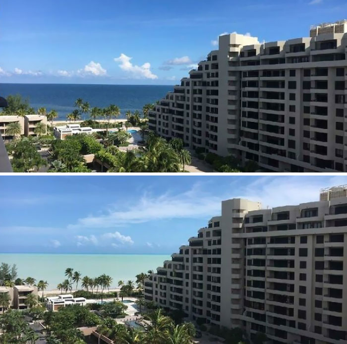 The Water On The Beach Turned White After Hurricane Irma