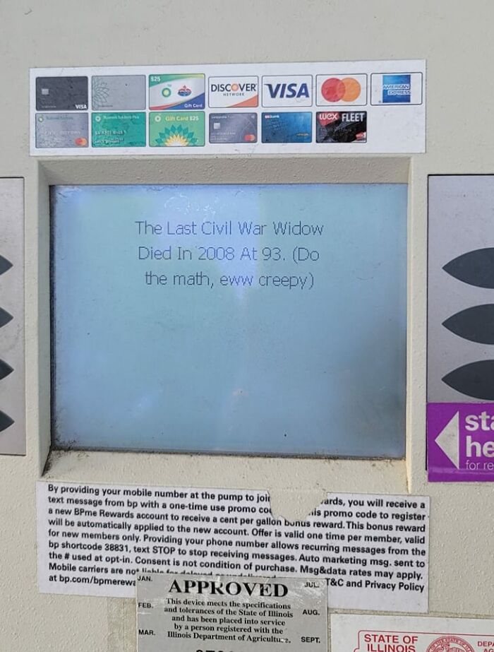 Weird Facts While Pumping Gas