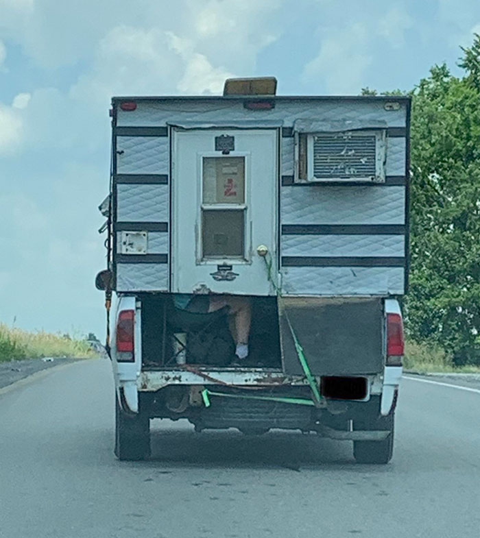 This Truck On The Highway In Front Of Me. So Much Going On Here, I Don’t Even Know Where To Start