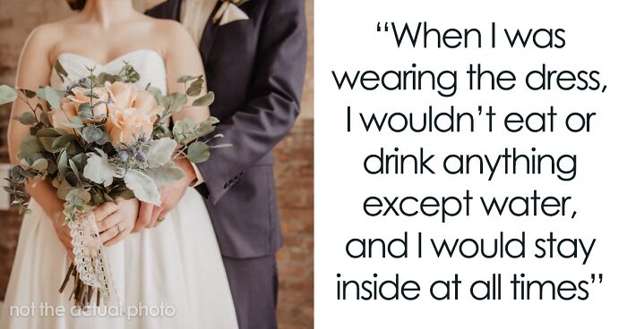Bride Wanted To Wear Her Mom’s Wedding Gown To Her Own Wedding, Bridesmaid “Accidentally” Spilled Wine On It