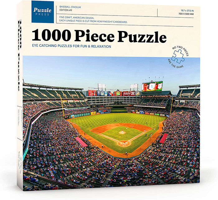 Puzzle Of American Baseball Stadium