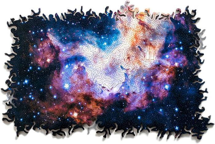 El puzzle de la galaxia infinita