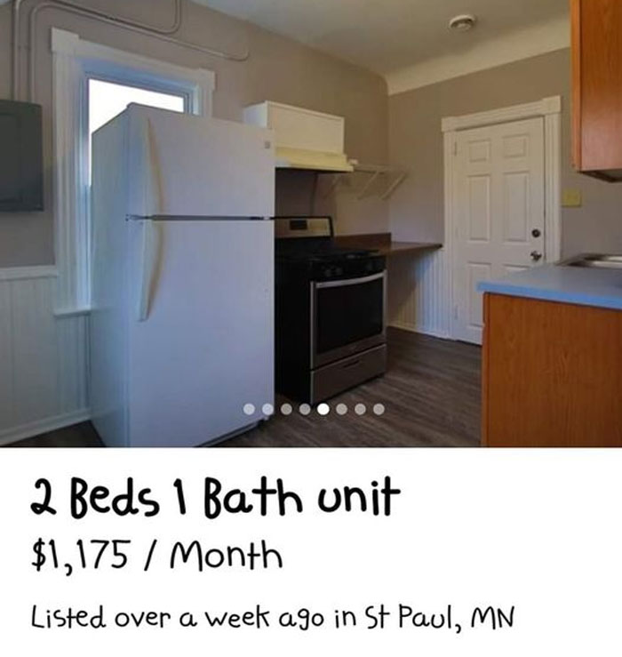 2 Bed, 1 Bath...almost 1 Kitchen?