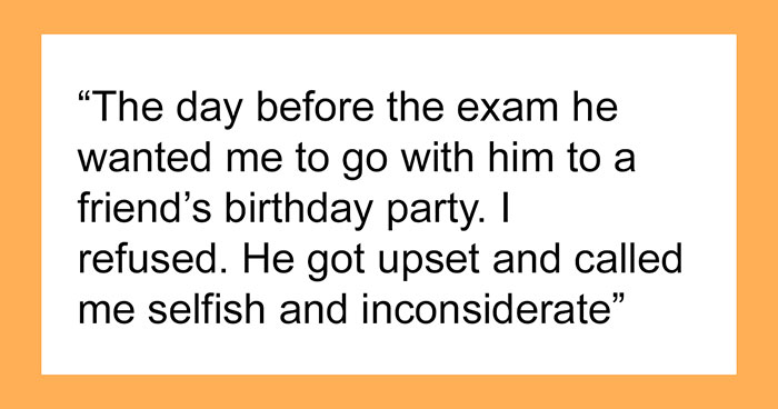 Woman Doesn’t Attend Party Because She Has To Study For Exam, Petty Husband Makes Sure She Misses Her Exam Too