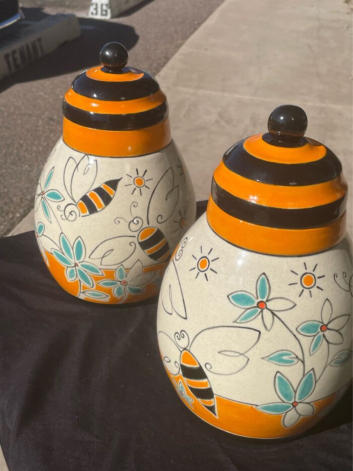 My Daughter’s Beautiful Urns. Hand Made For Her