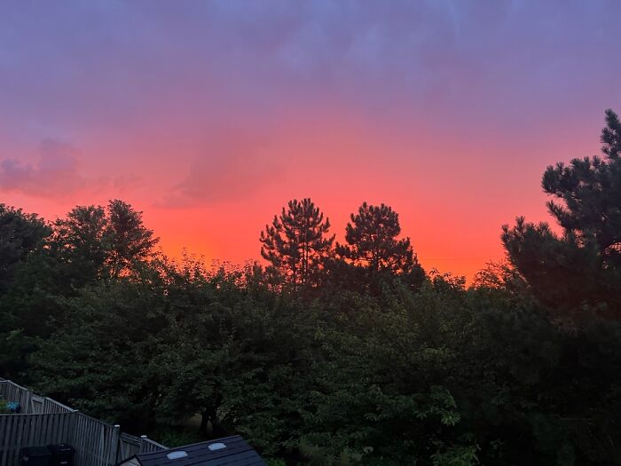 Leesburg Va Sunset After A Storm