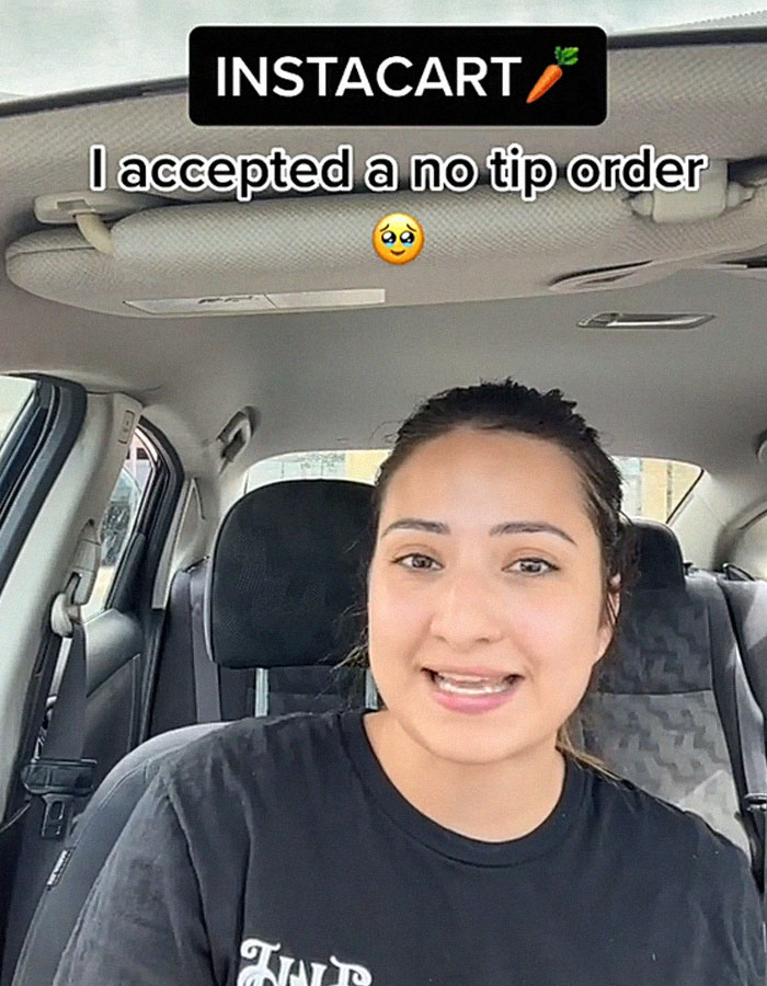 “I Accepted A No Tip Order”: Driver Sparks Debate After Sharing How She Accidentally Accepted A “No Tip” Order