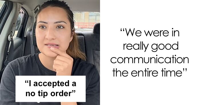 “I Accepted A No Tip Order”: Driver Sparks Debate After Sharing How She Accidentally Accepted A “No Tip” Order