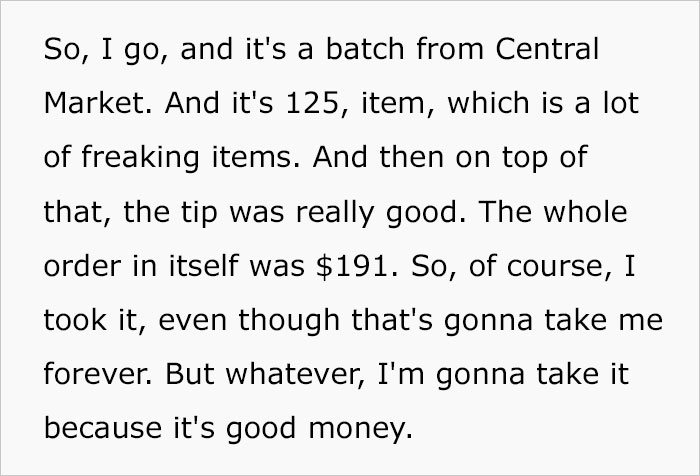 Woman Is Livid After Her 125-Item Instacart Order Is Canceled In The Middle Of Shopping, Takes It To TikTok And Goes Viral With Nearly 360K Views Woman Is Livid After Her 125-Item Instacart Order Is Canceled In The Middle Of Shopping, Takes It To TikTok And Goes Viral With Nearly 360K Views