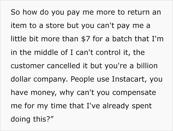 Woman Is Livid After Her 125-Item Instacart Order Is Canceled In The Middle Of Shopping, Takes It To TikTok And Goes Viral With Nearly 360K Views Woman Is Livid After Her 125-Item Instacart Order Is Canceled In The Middle Of Shopping, Takes It To TikTok And Goes Viral With Nearly 360K Views