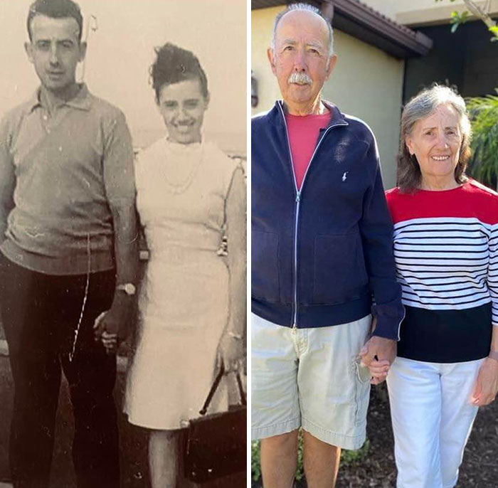 My Grandparents, April 5, 1961 And Again April 5, 2021