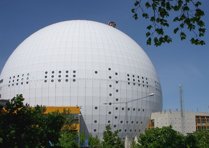 The Mother Of All Round Buildings: Globen, Stockholm