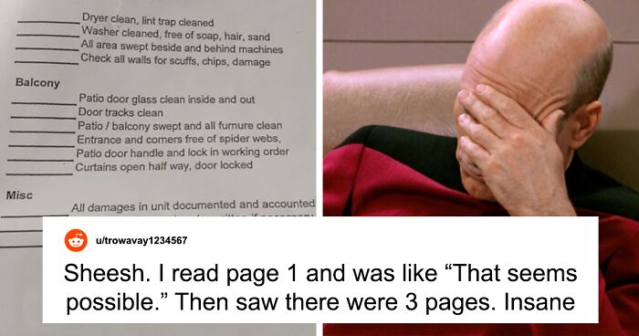 Housekeeper Getting $12/Hour Receives A Checklist With 85 Tasks She Has To Complete In An Hour To Not Get Fired