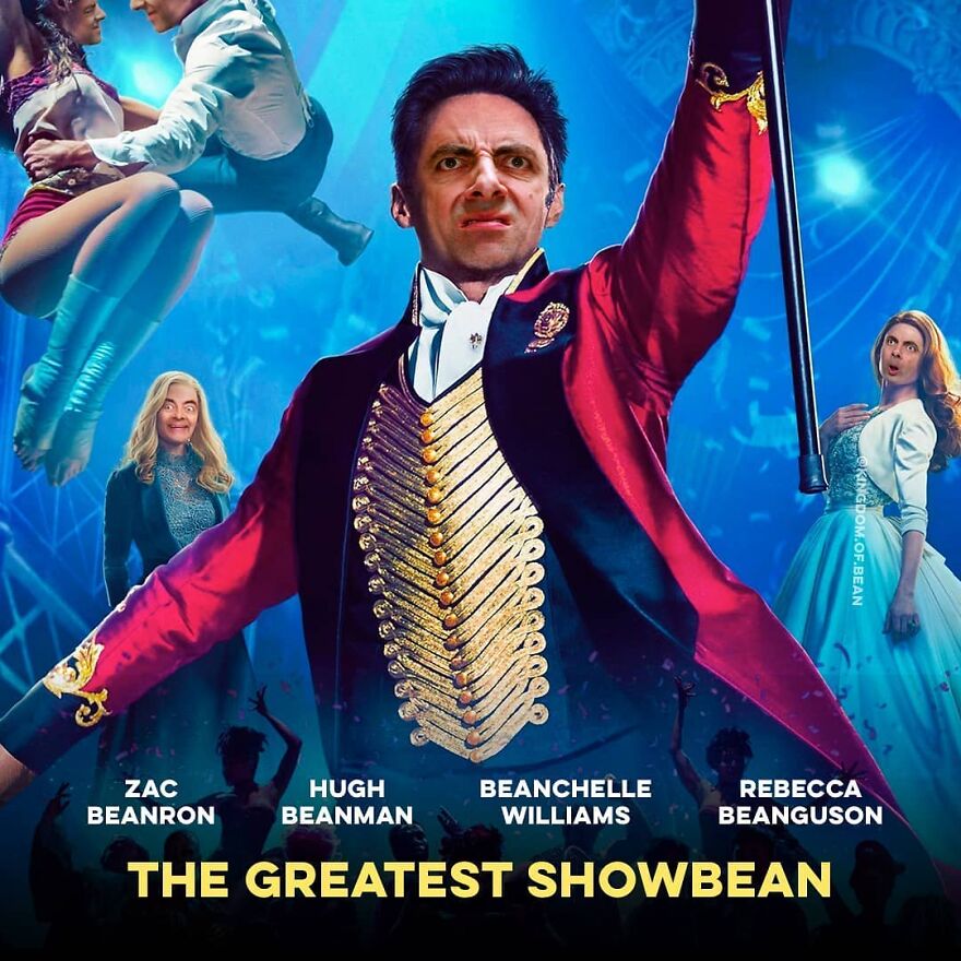 The Cast Of The Greatest Showman As Mr. Bean