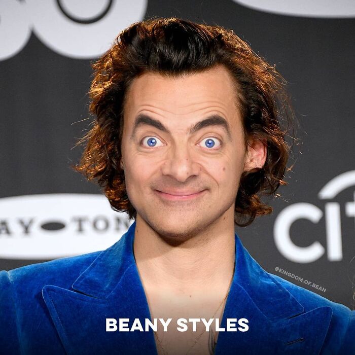 Harry Styles como Mr. Bean