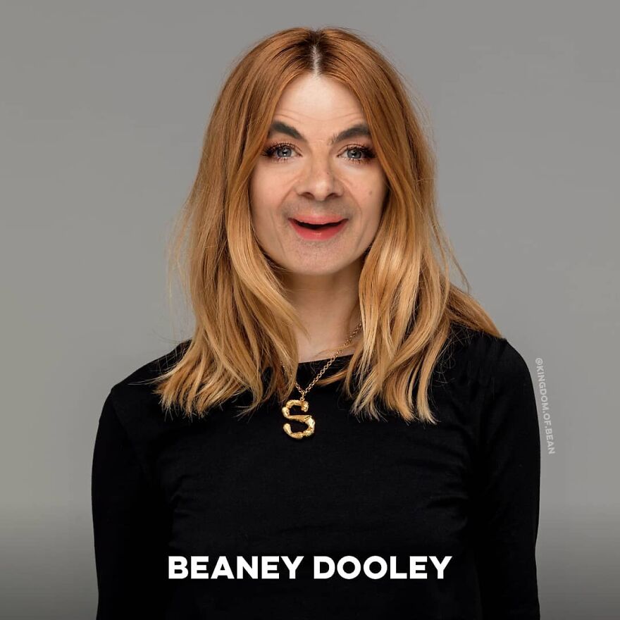 Stacey Dooley As Mr. Bean