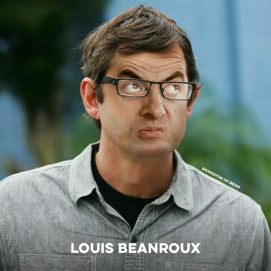 Louis Theroux As Mr. Bean