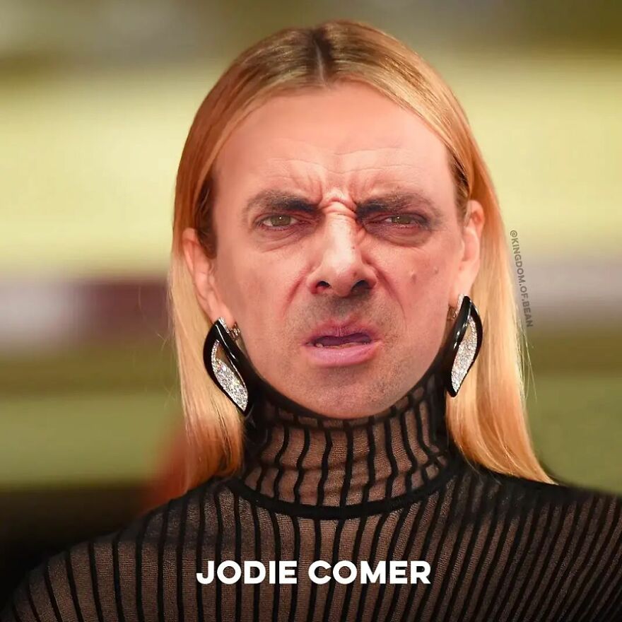 Jodie Comer As Mr. Bean