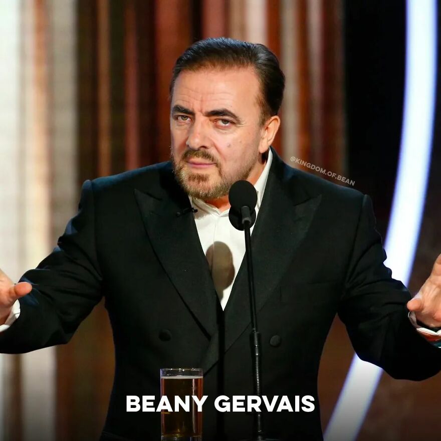 Ricky Gervais As Mr. Bean
