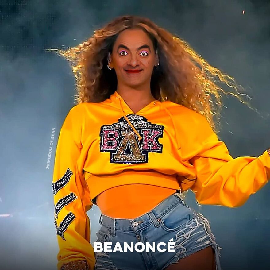 Beyonce As Mr. Bean
