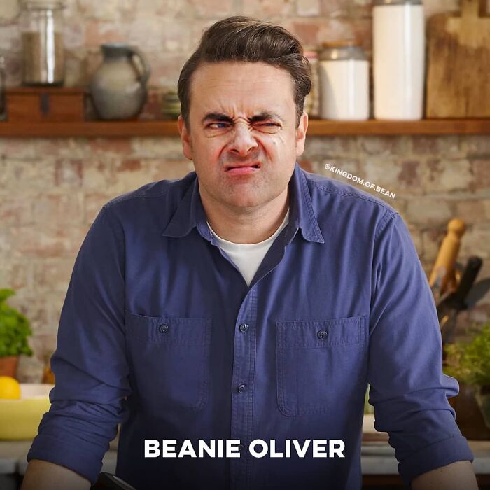Jamie Oliver como Mr. Bean