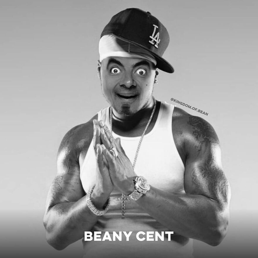 Fifty Cent As Mr. Bean