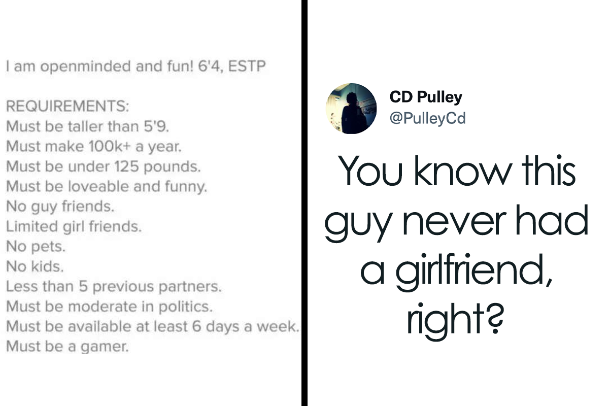 People Are Roasting This Guy's Insane Demands For Women In His