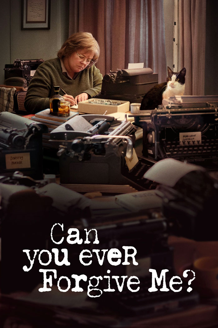 Movie poster for "Can You Ever Forgive Me?"