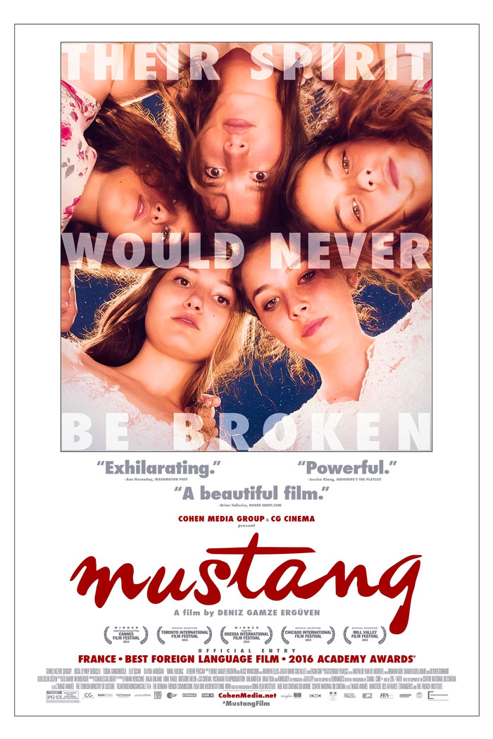 Movie poster for "Mustang"